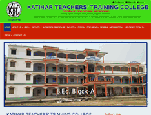 Tablet Screenshot of kttcollege.org